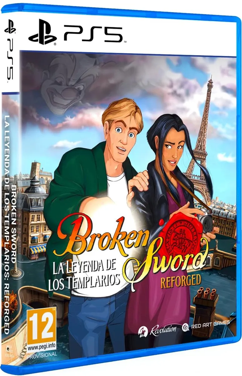 Red Art Games Broken Sword Shadow of the Templars Reforged PS5