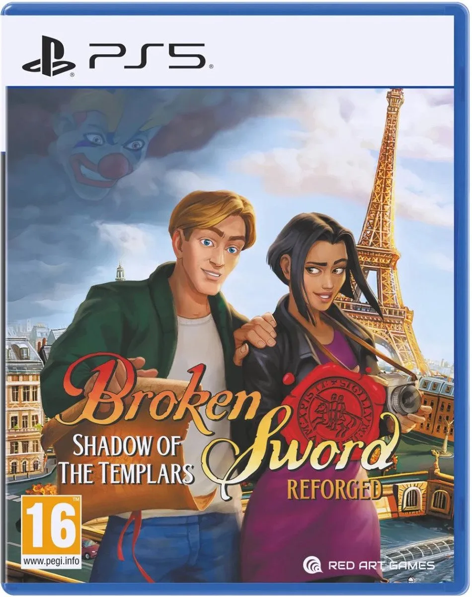 Red Art Games Broken Sword Shadow of the Templars Reforged PS5