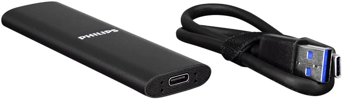 Philips FM01SS031P/00 Portable SSD 1TB - Antraciet