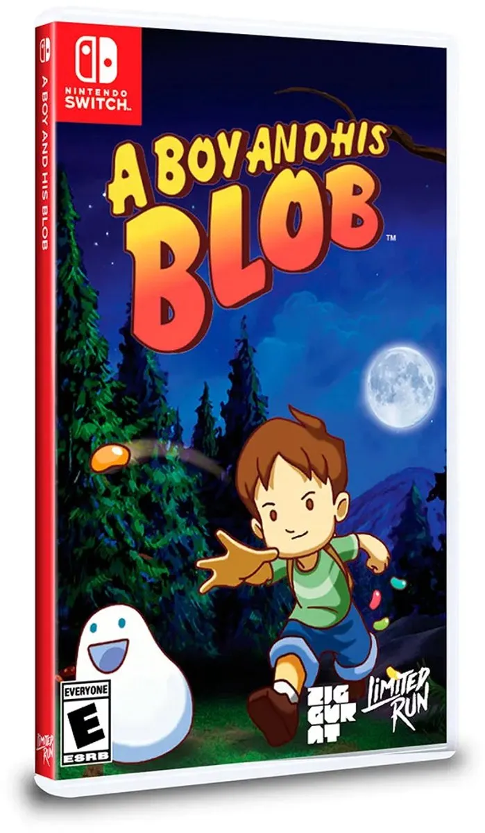 Limited Run Games Nintendo A Boy And His Blob Switch - Import - Transparant