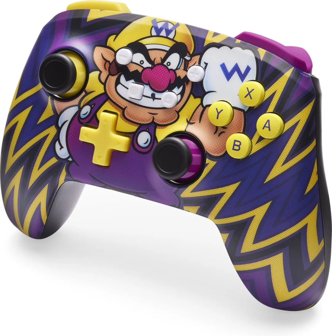 PowerA NSGP0343-01 Draadloze Controller - Wario - 900mAh