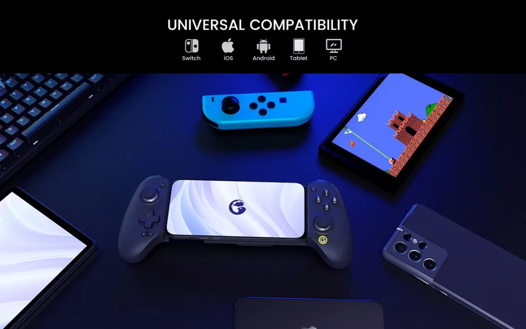 Gamesir G8 Galileo Draadloze Controller - Zwart - 1000mAh - afbeelding 6 van 6