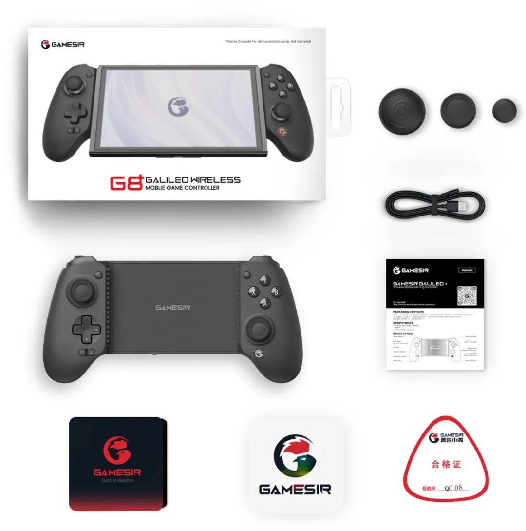 Gamesir G8 Galileo - Draadloze Telefoon Controller - Nintendo Switch/Android/Tablet/Windows - Grijs