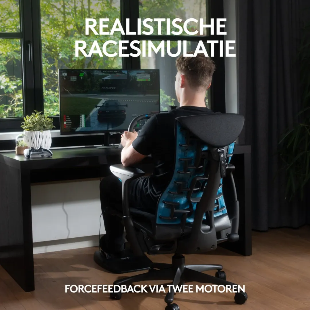 Logitech G29 Driving Force Racestuur - 3 Pedalen - PS4/PS5/PC