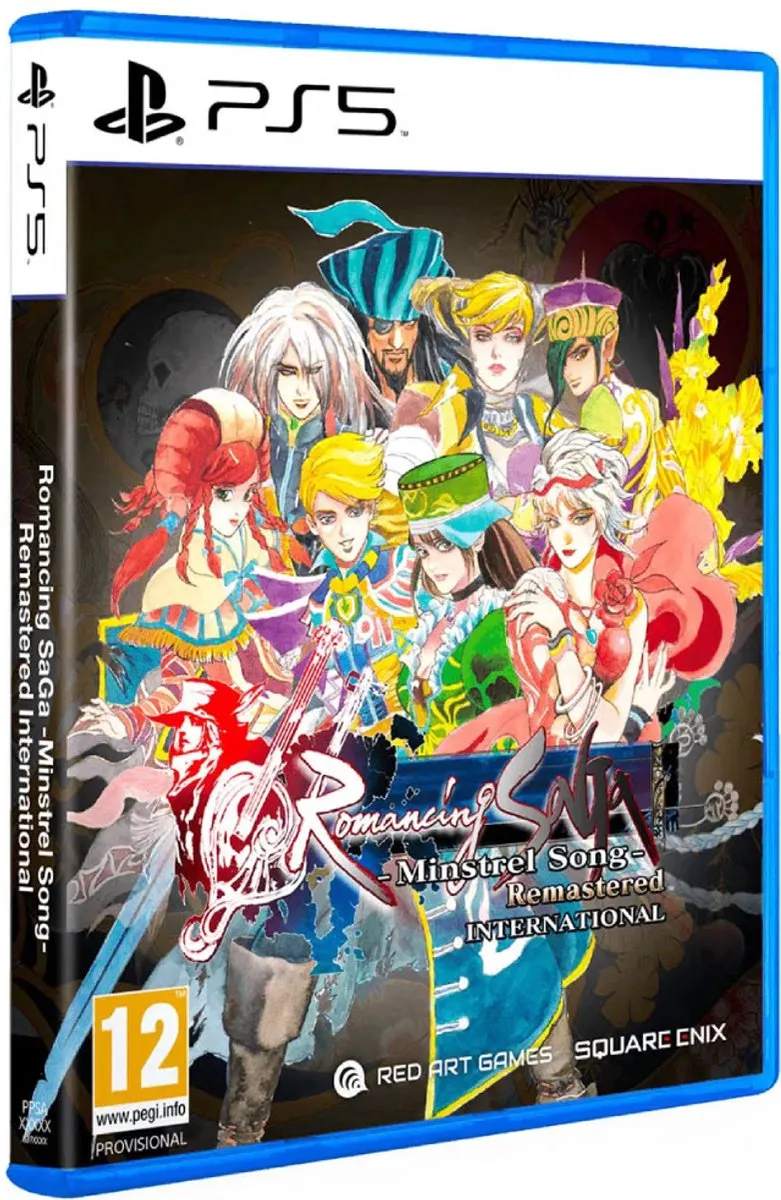 Red Art Games Romancing SaGa Minstrel Song Remastered PS5 Game