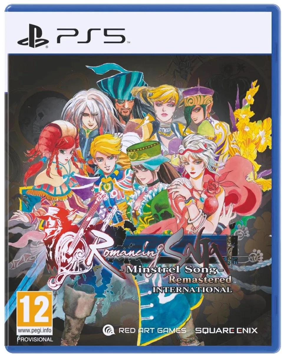 Red Art Games Romancing SaGa Minstrel Song Remastered PS5 Game