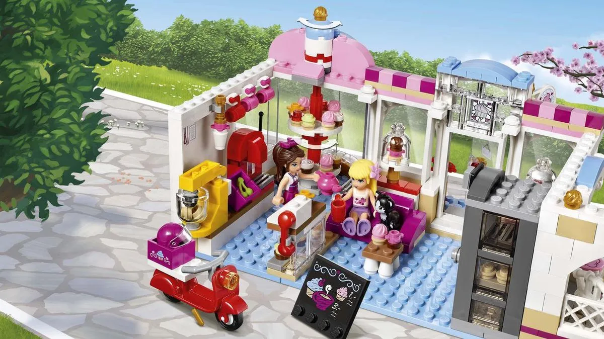 LEGO Friends Heartlake Cupcake Café 41119 - 439 Stukken