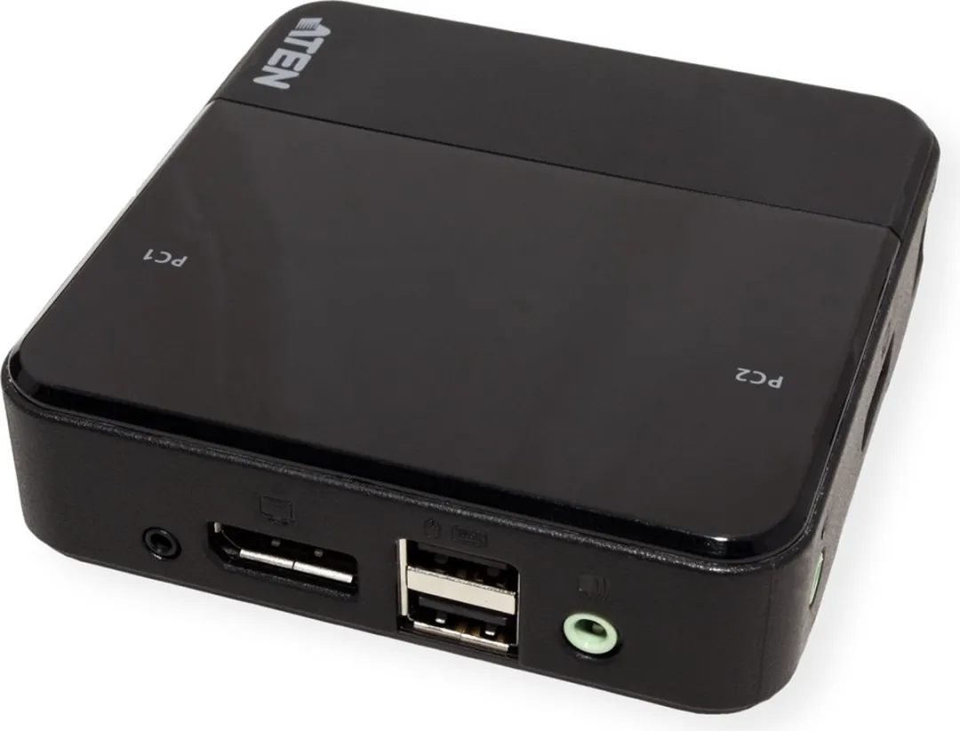 Aten CS782DP KVM Switch 4K - 2x DisplayPort naar 1x DisplayPort