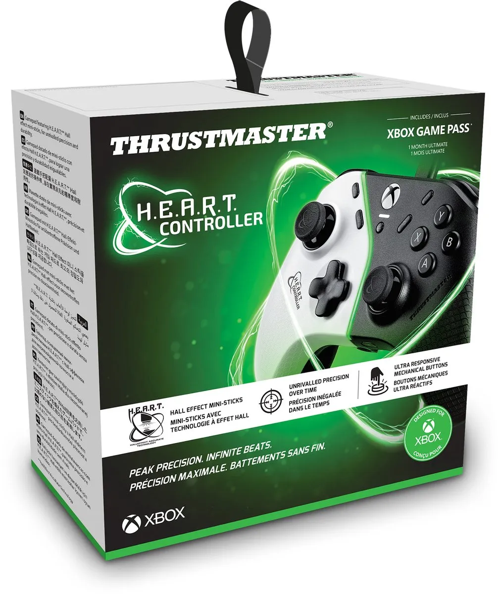 Thrustmaster HEART Gamepad - voor Xbox Series X|S / PC - Hall-effect - anti-drifttechnologie