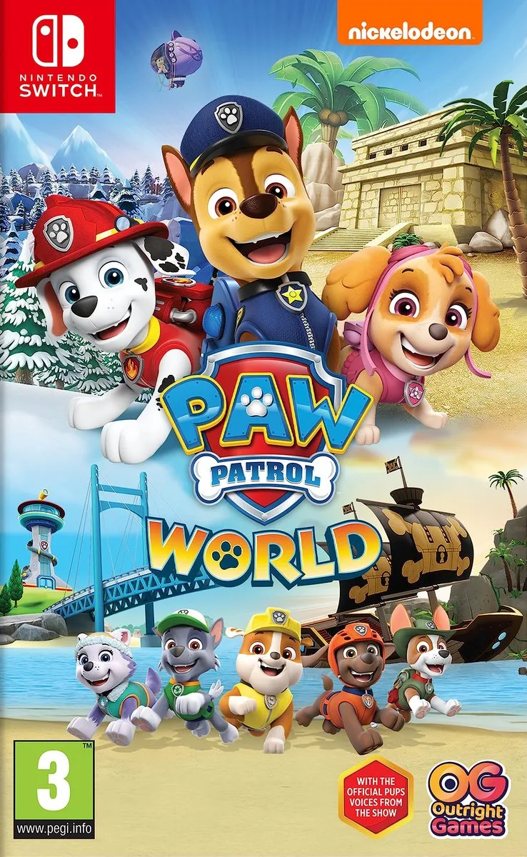 Outright Games PAW Patrol World Standaard Nintendo Switch