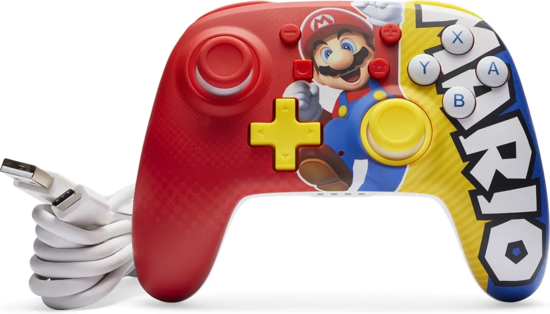 PowerA Nano NSGP0295-01 Draadloze Controller - Mario Victory - afbeelding 6 van 6