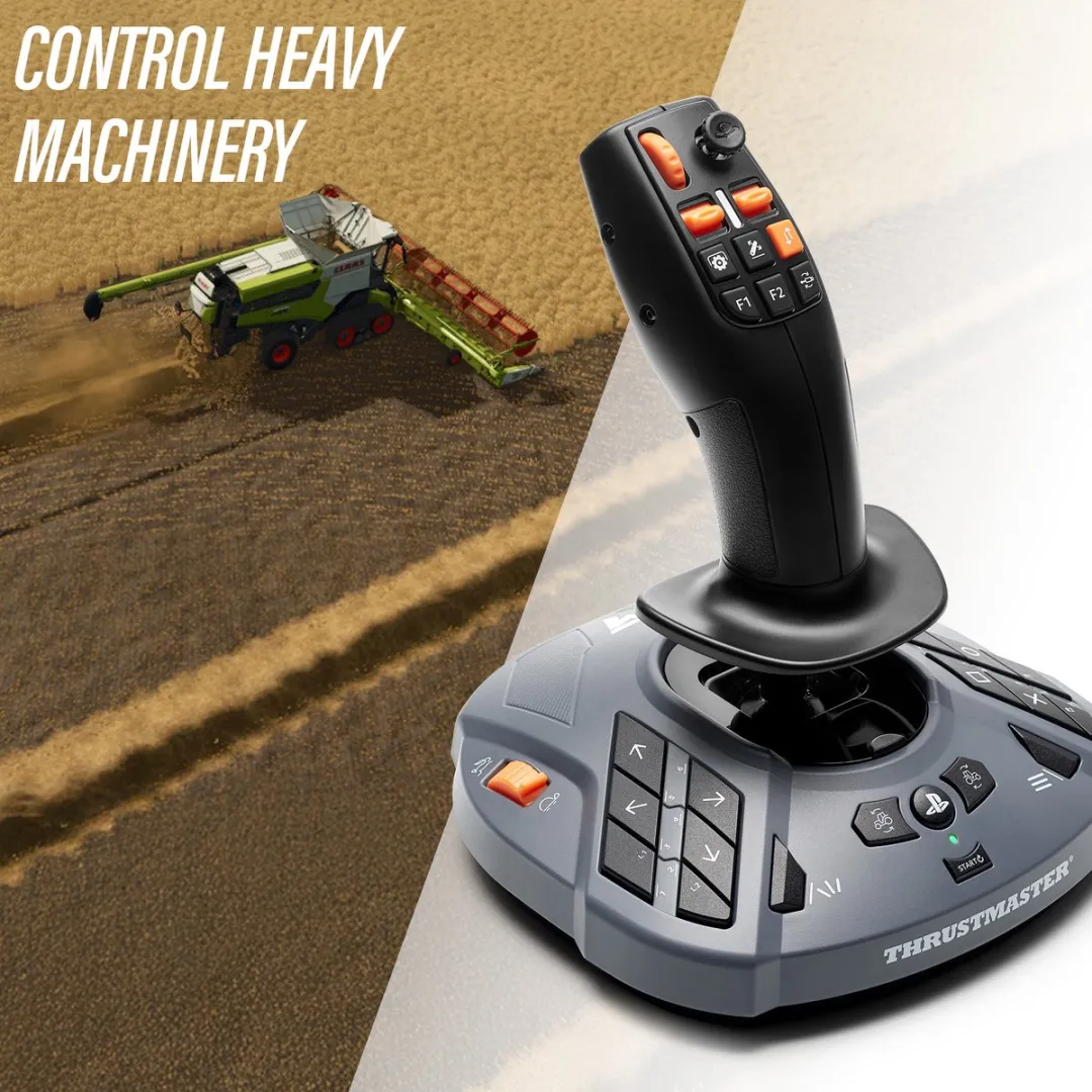 Thrustmaster SimTask FarmStick 4160881 Joystick - 33 Knoppen - Grijs/Zwart