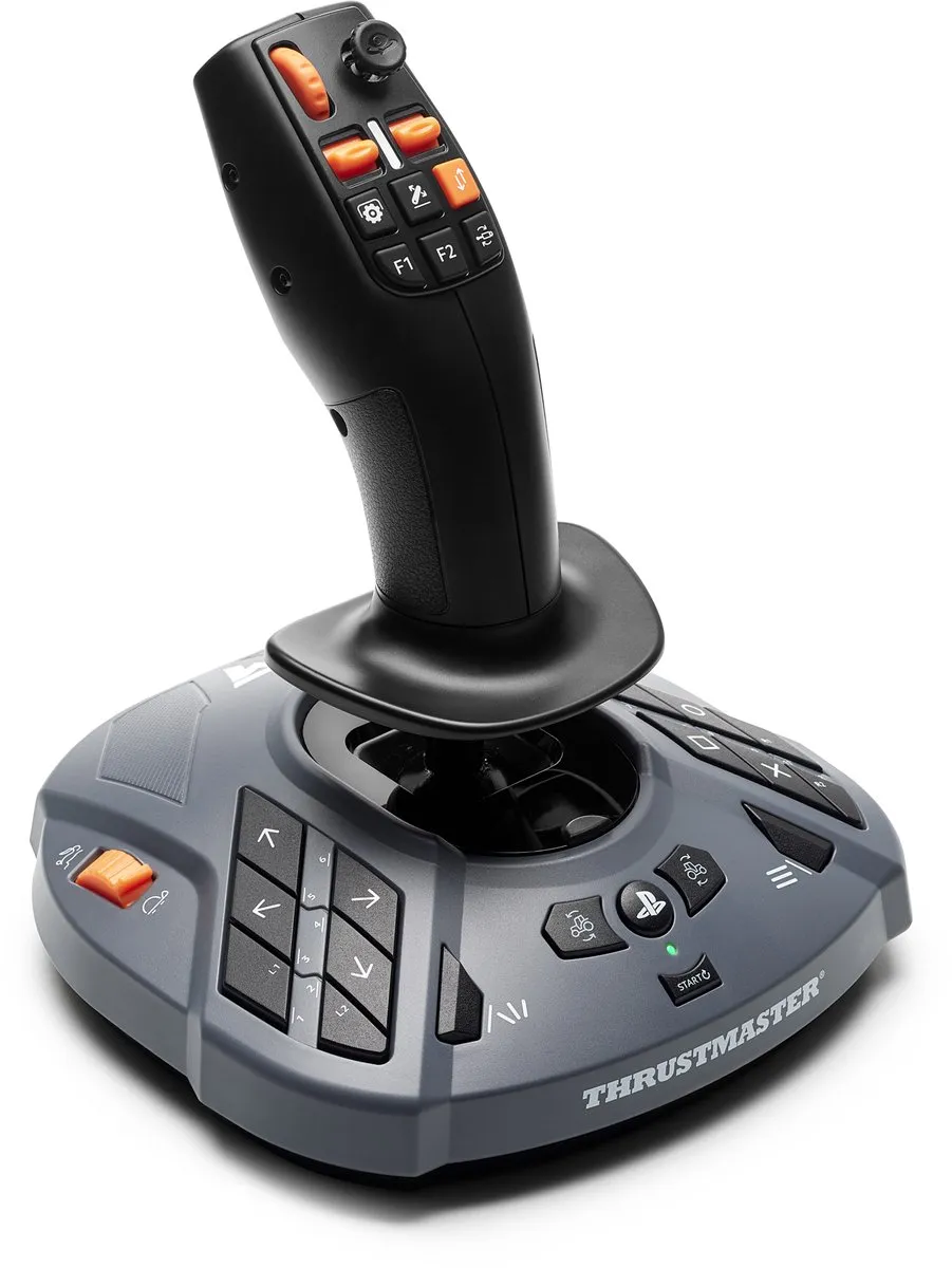 Thrustmaster SimTask FarmStick 4160881 Joystick - 33 Knoppen - Grijs/Zwart - afbeelding 6 van 6