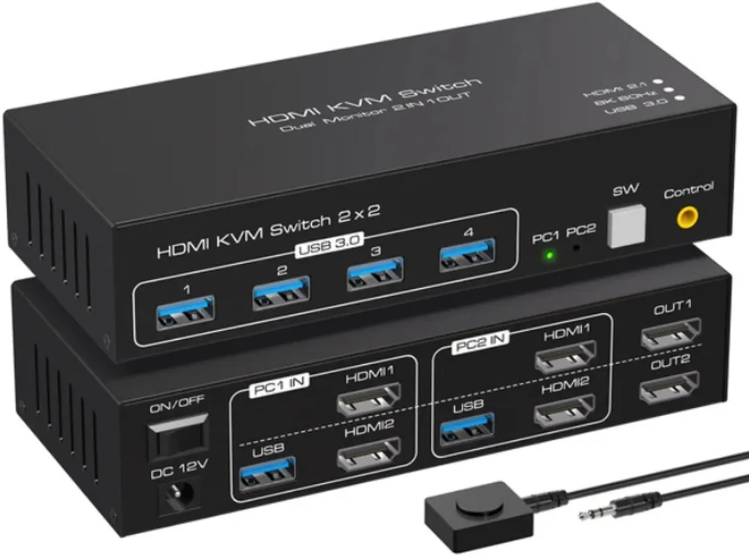 NÖRDIC KVM-151 HDMI 2.1 KVM Switch