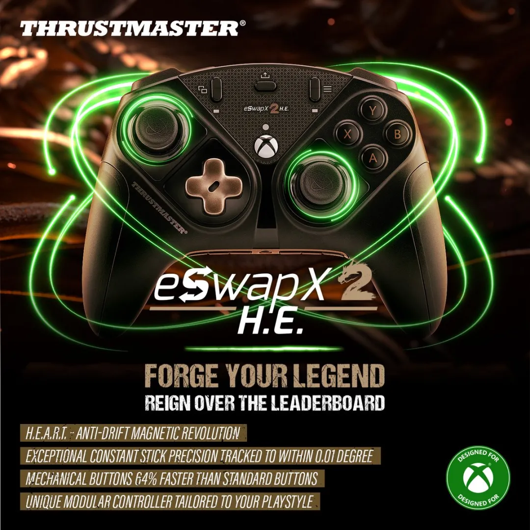 Thrustmaster Eswap X 2 H.E. Pro Controller 4460325 - Xbox/PC - Hall Effect