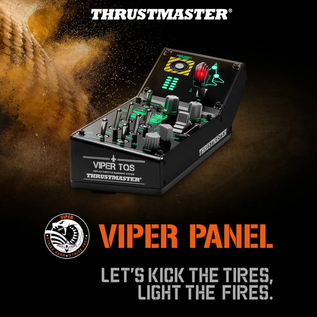 Thrustmaster Viper Panel 4060255 Flightsim Bedieningspaneel - 43 Knoppen