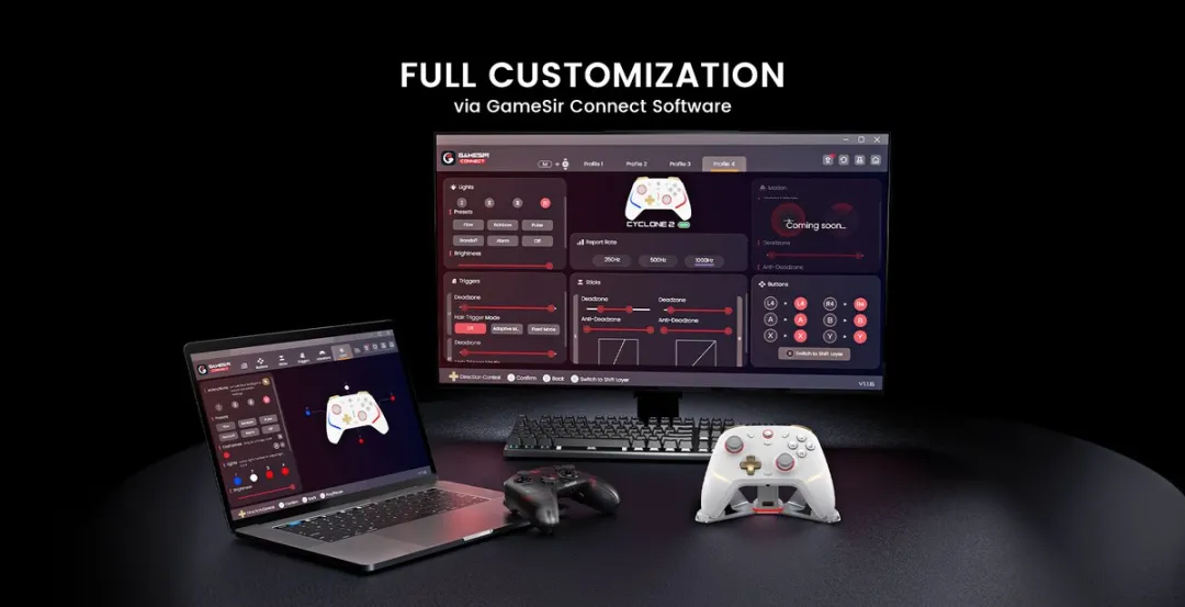 Gamesir Cyclone 2 Draadloze Controller - Wit
