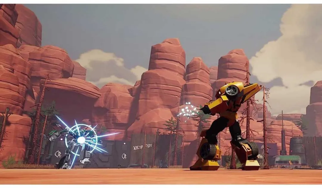 Nintendo Switch Transformers Earth Spark Transparant