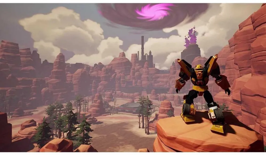 Nintendo Switch Transformers Earth Spark Transparant