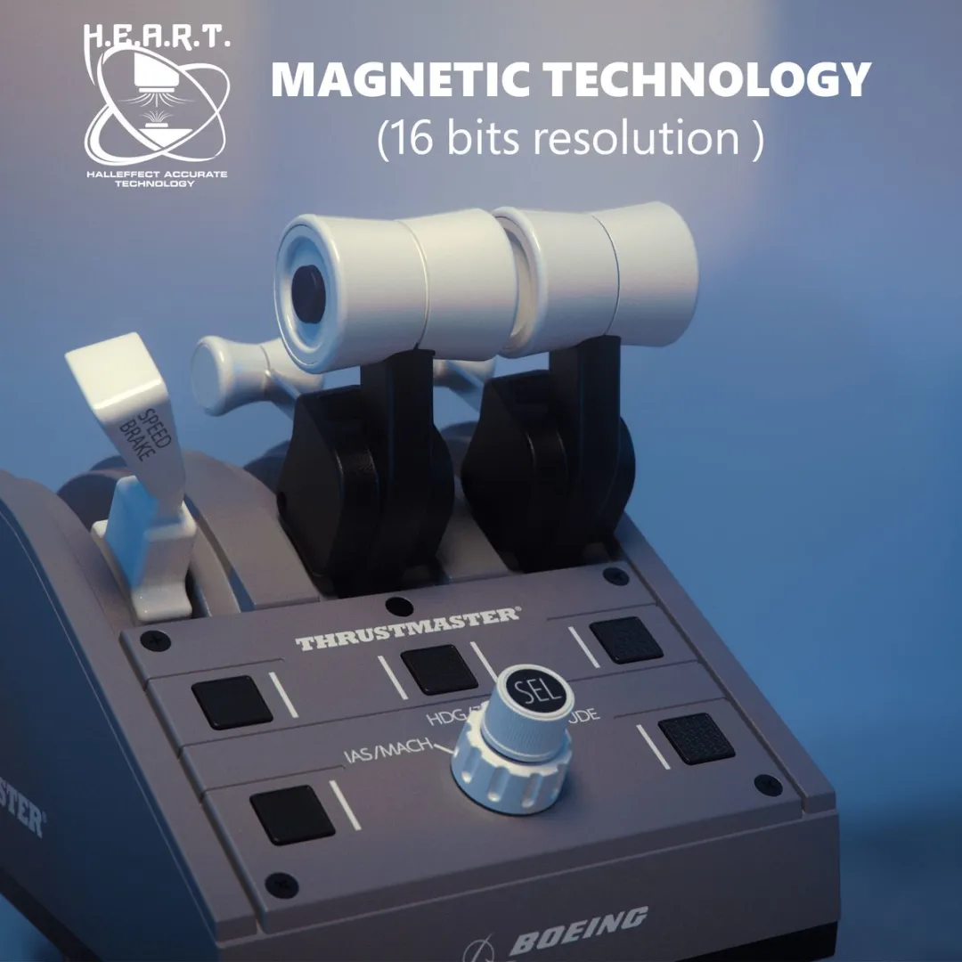 Thrustmaster TCA Quadrant Boeing Edition 4060219 - Flight Control Systeem