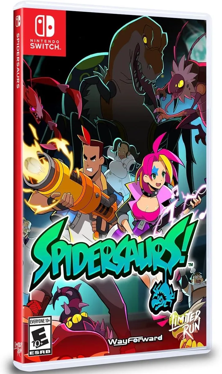 Limited Run Games Spidersaurs Nintendo Switch