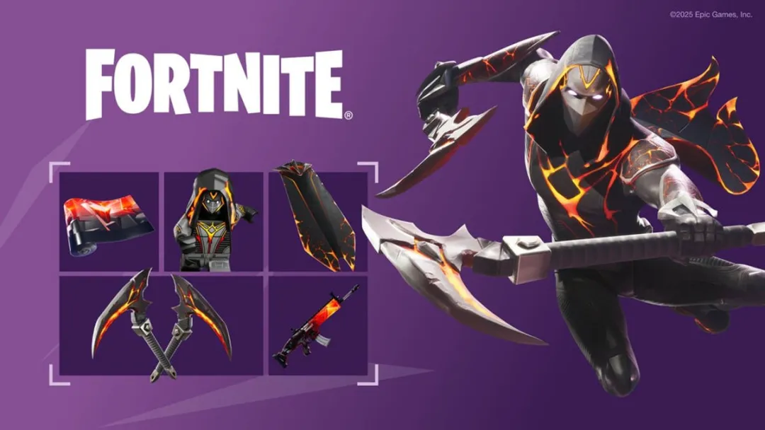 Fortnite Feu & Glace Obscurs Pack - 1000 V-Bucks