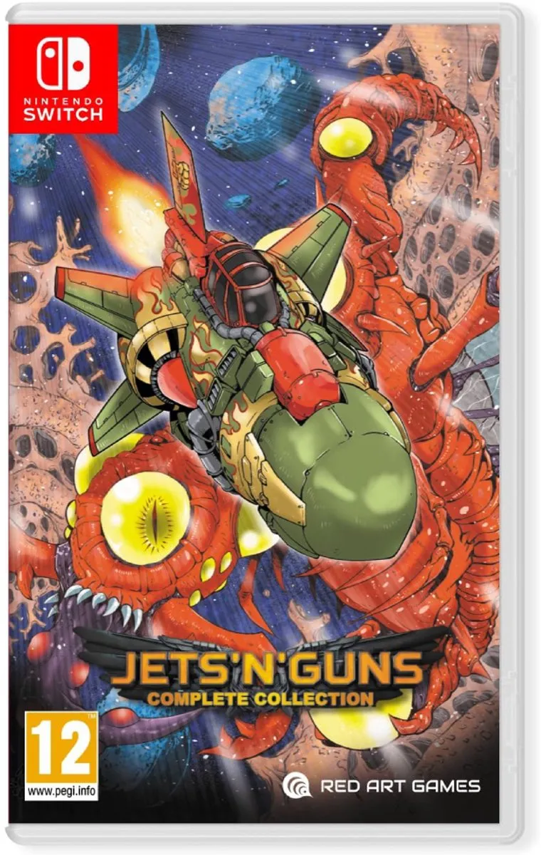 Sasu Red Art Games Jets'n'guns Complete Edition Switch