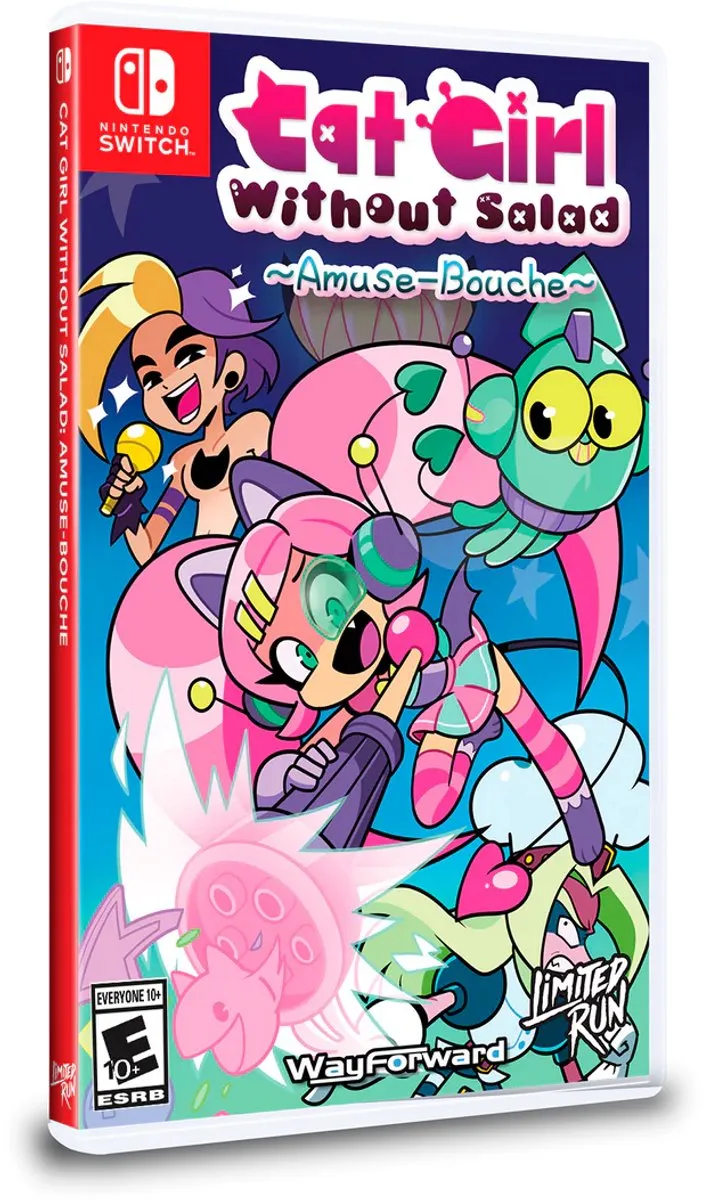 Limited Run Cat Girl Without Salad Amuse-Bouche Nintendo Switch