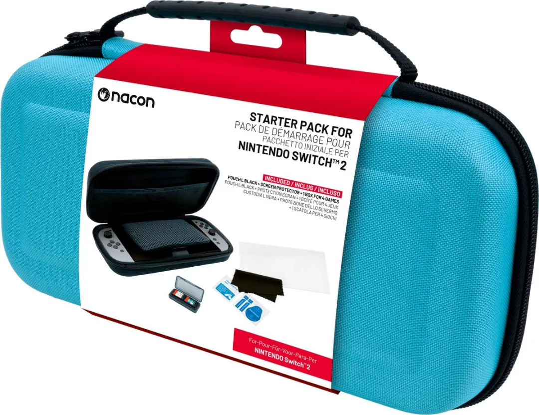 Nacon Stevige Beschermhoes Nintendo Switch 2 SWITCHNEWPACK5BLUE