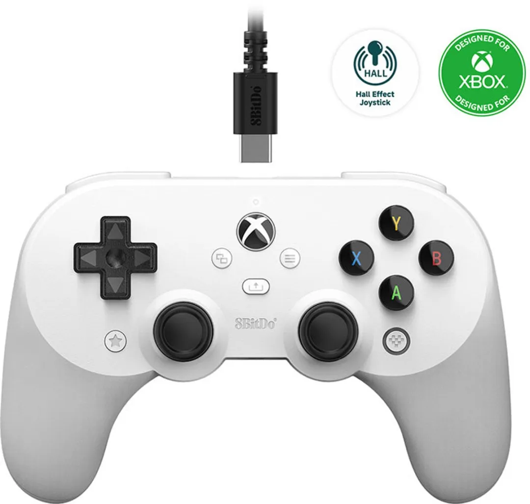 8Bitdo Pro 2 Game Controller USB - Wit