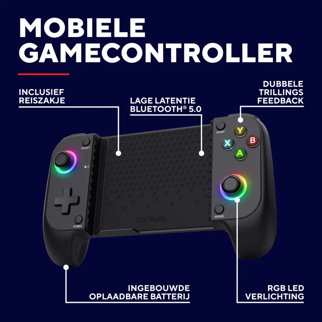 Trust GXT 735 Mylox Draadloze Controller - Zwart
