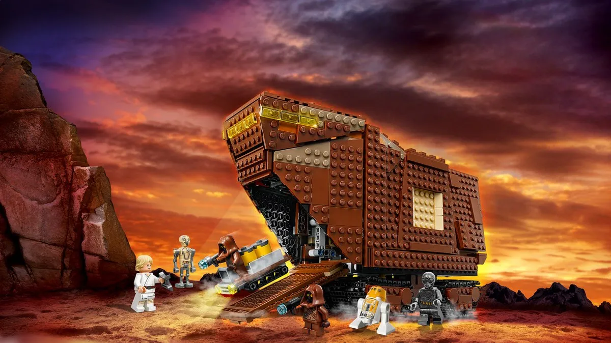 LEGO Star Wars Sandcrawler 75220 - 1239 Stukken - 4 Minifiguren