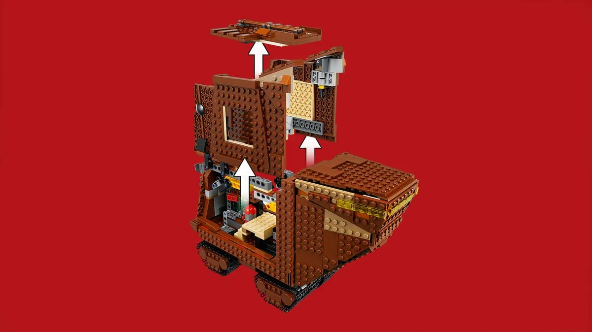 LEGO Star Wars Sandcrawler 75220 - 1239 Stukken - 4 Minifiguren - afbeelding 6 van 6