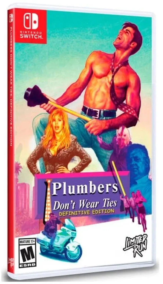Limited Run Games Plumbers Don't Wear Ties Definitive Edition Nintendo Switch