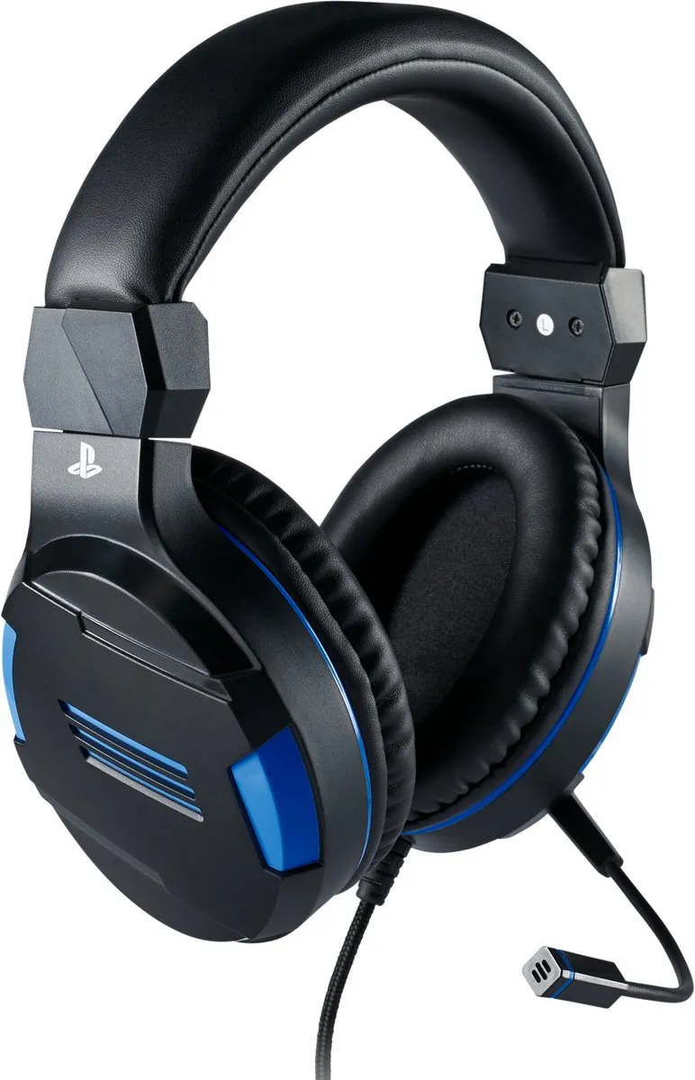 Bigben Stereo Gaming Headset V3 PS4OFHEADSETV3 - Zwart/Blauw
