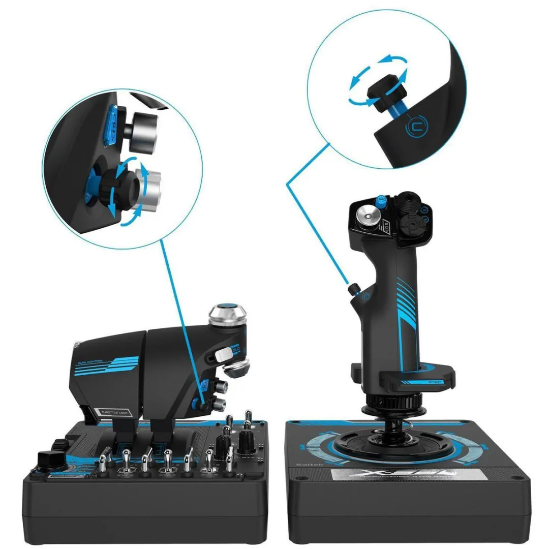 Logitech G Saitek X56 HOTAS Flight Joystick - PC