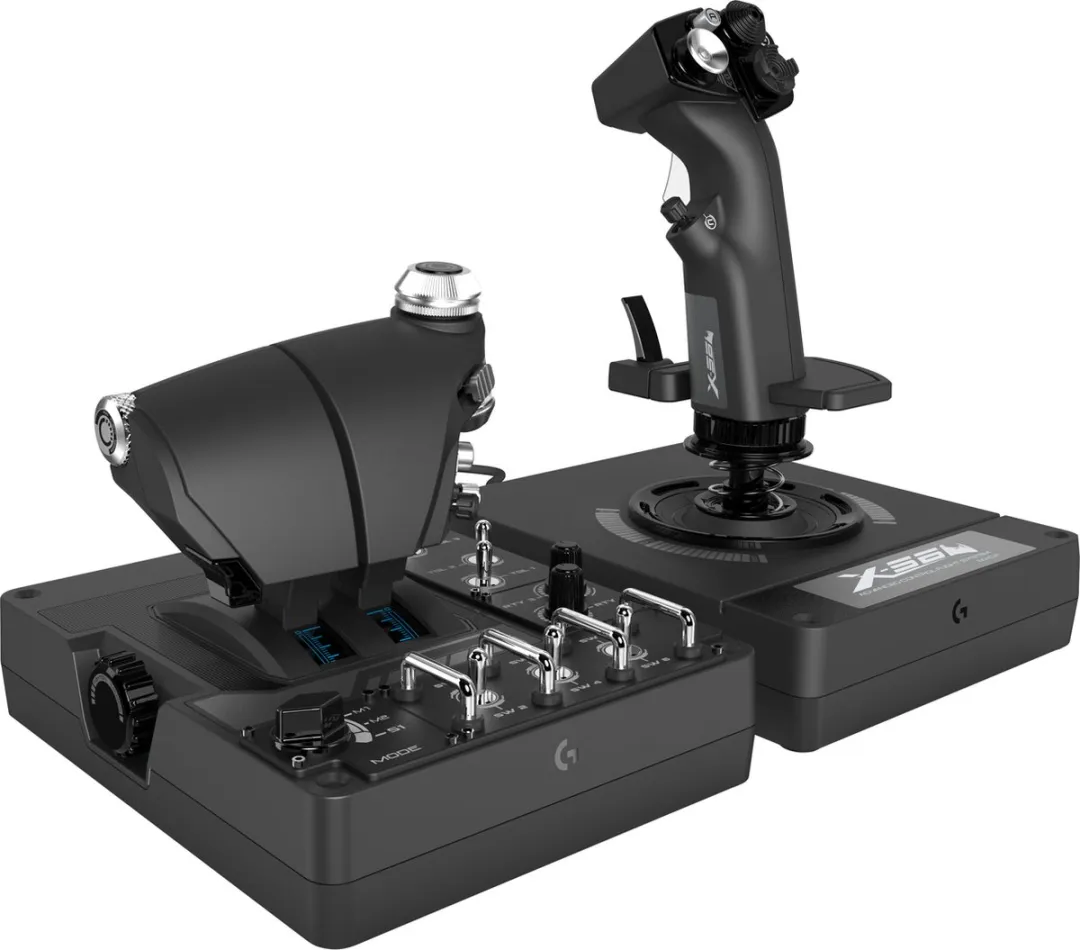 Logitech G Saitek X56 HOTAS Flight Joystick - PC