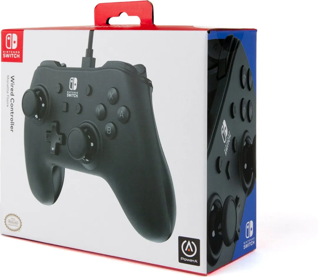 POWERA Bedrade Controller 1511370-01 Nintendo Switch - Zwart