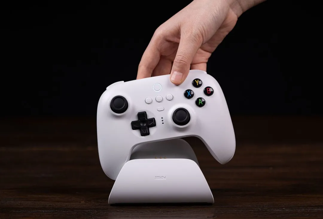 8Bitdo RET00315 Gamecontroller - Wit - Bluetooth