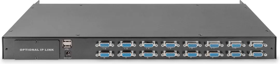 Digitus DS-72214 KVM-switch - 1x USB 2.0 - Zwart