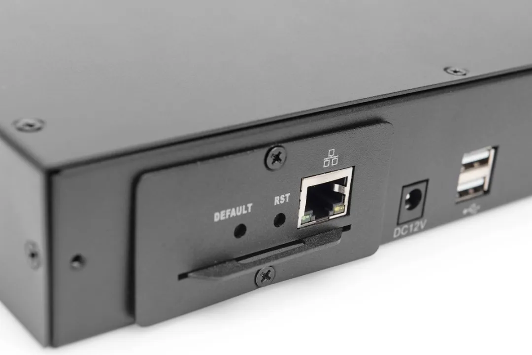Digitus DS-72214 KVM-switch - 1x USB 2.0 - Zwart