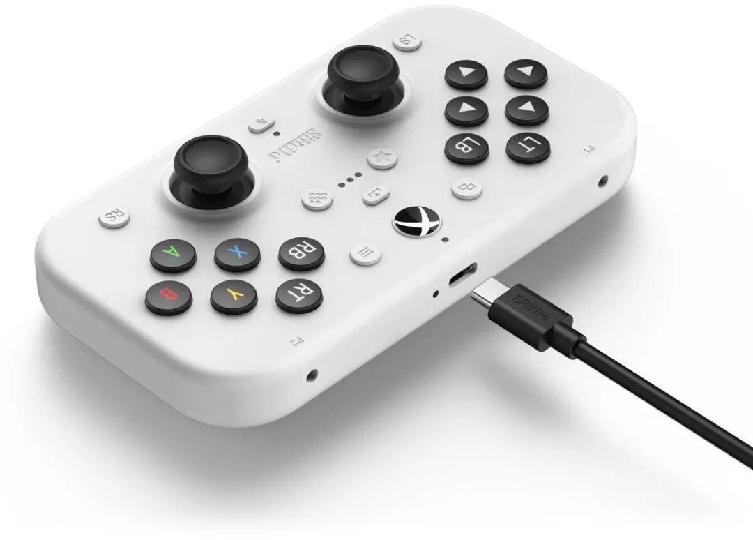8Bitdo Lite SE Wit Gamepad - Xbox One/Series - afbeelding 6 van 6