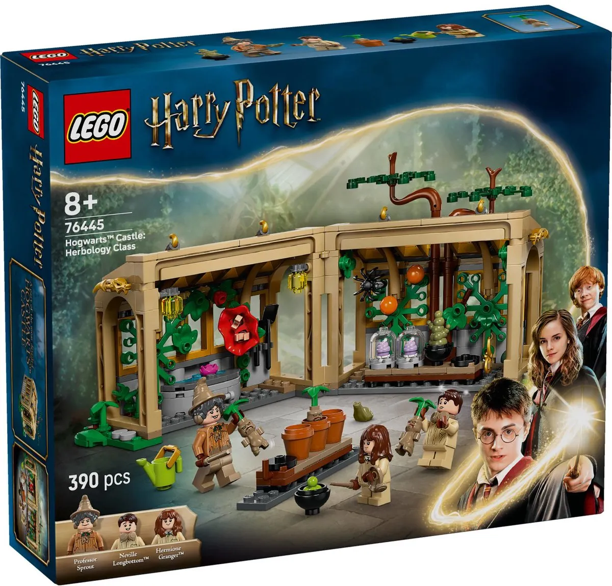 LEGO Harry Potter Kasteel Zweinstein Kruidenkundeles 76445 - 390 Stukken