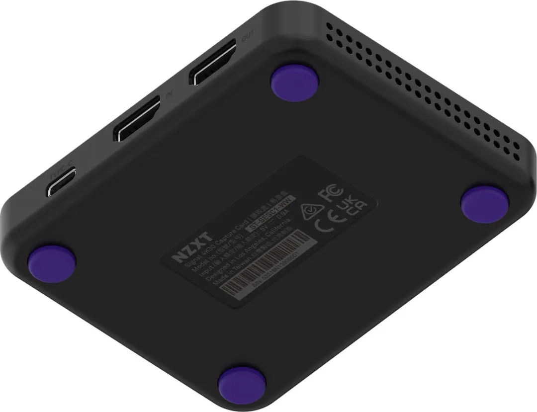 NZXT Signal 4K30 ST-SESC1-WW Capture Card - Zwart - afbeelding 2 van 6