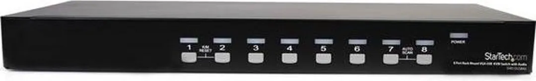Startech SV831DUSBAU 8-Poort KVM-Switch - USB Audio