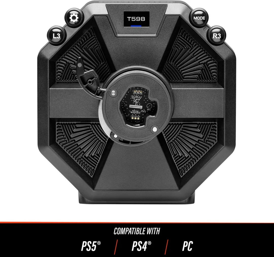 Thrustmaster T598 Direct Axial Drive Bundle - Raceline Pedals III - PS5/PS4/PC