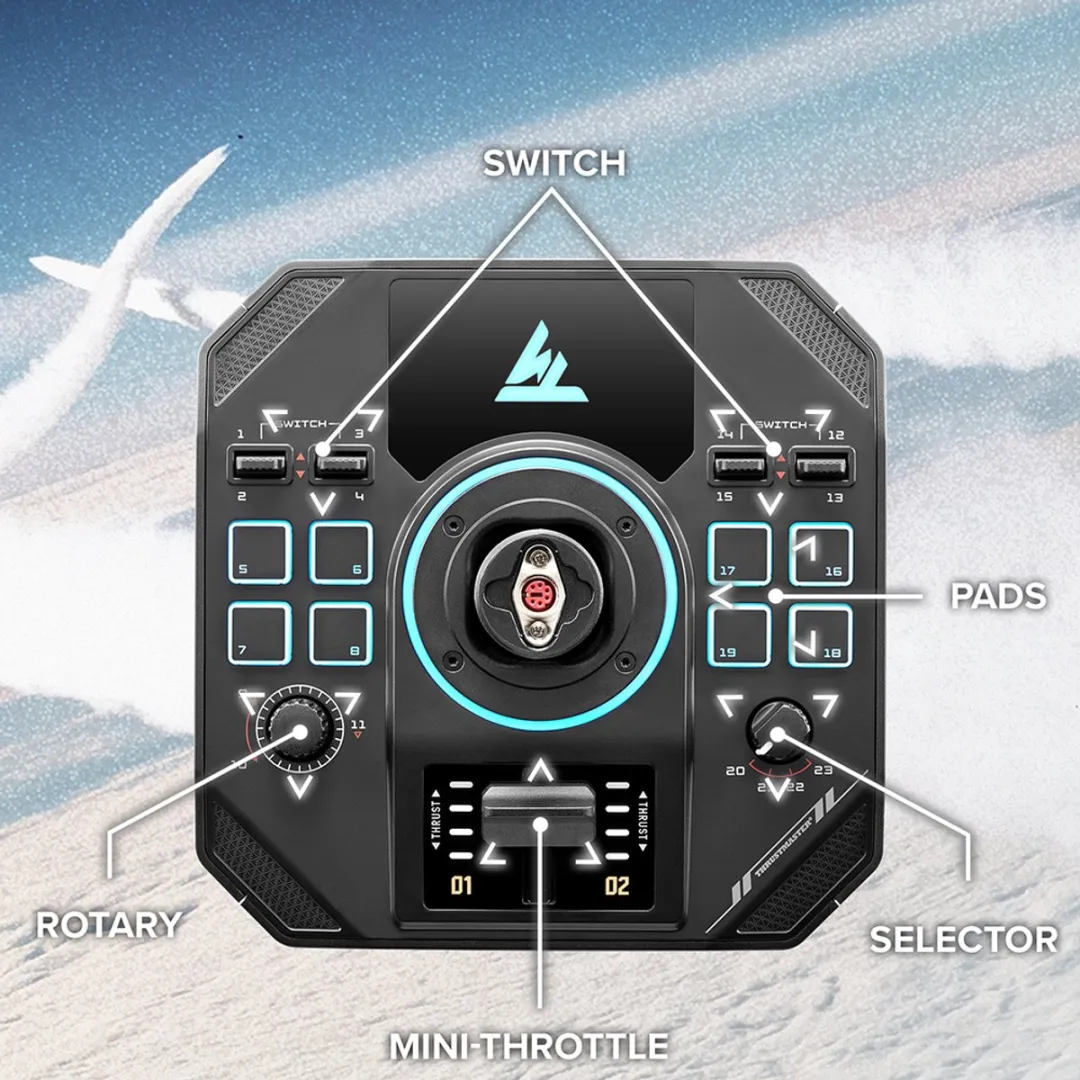 Thrustmaster Sol-R 4 HOTAS - 58 Knoppen - PC