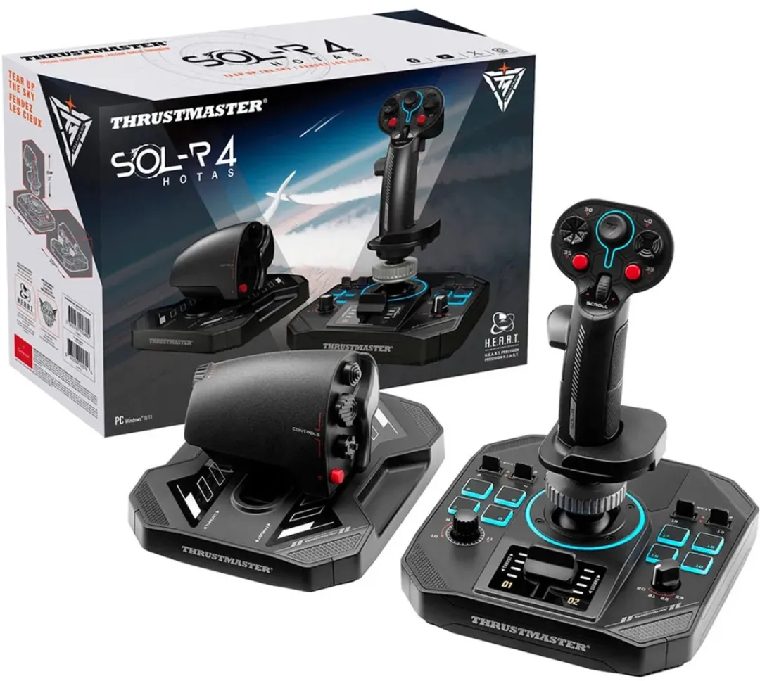 Thrustmaster Sol-R 4 HOTAS - 58 Knoppen - PC