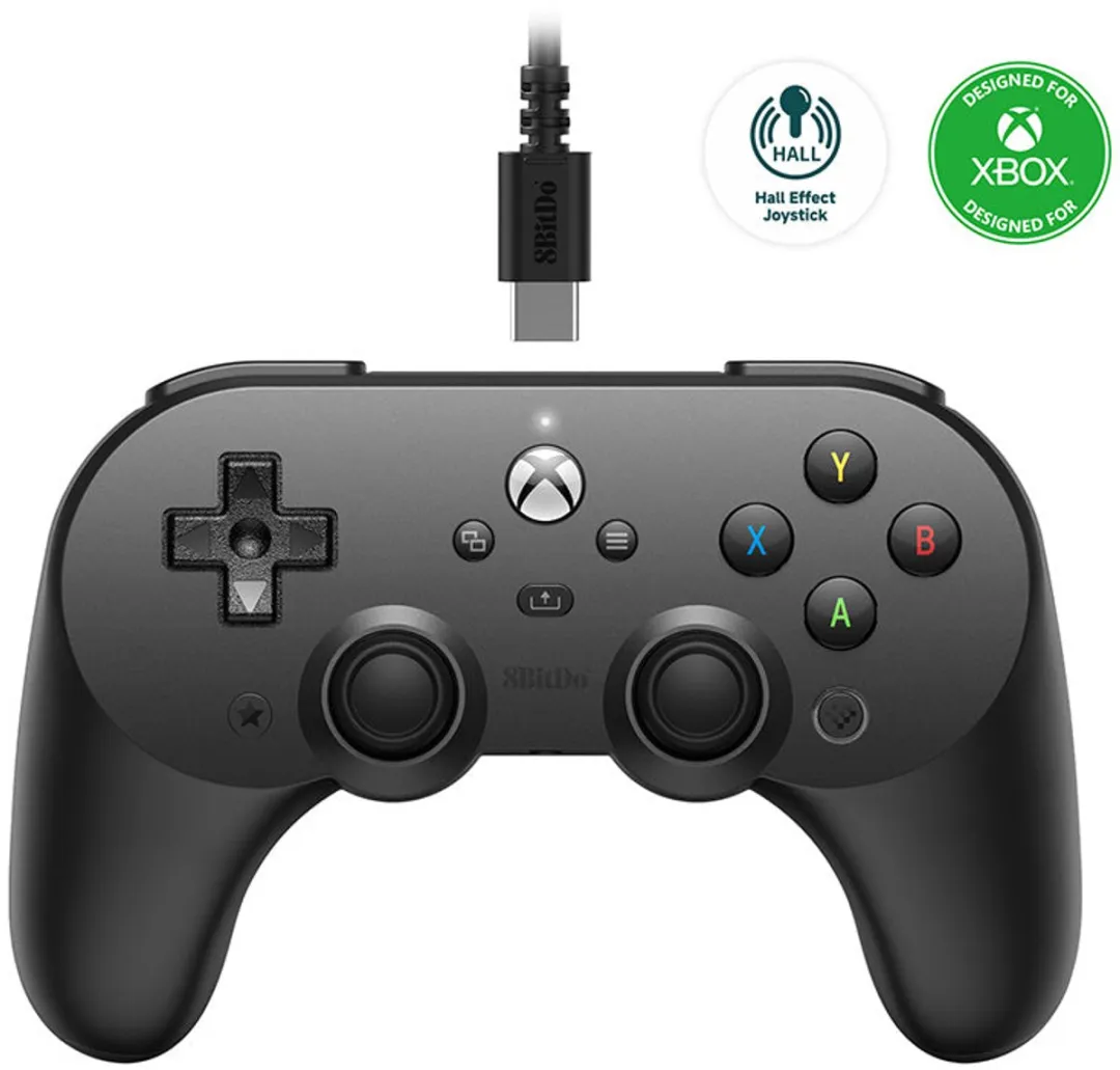 8Bitdo Pro 2 RET00454 Game Controller - Xbox - Zwart