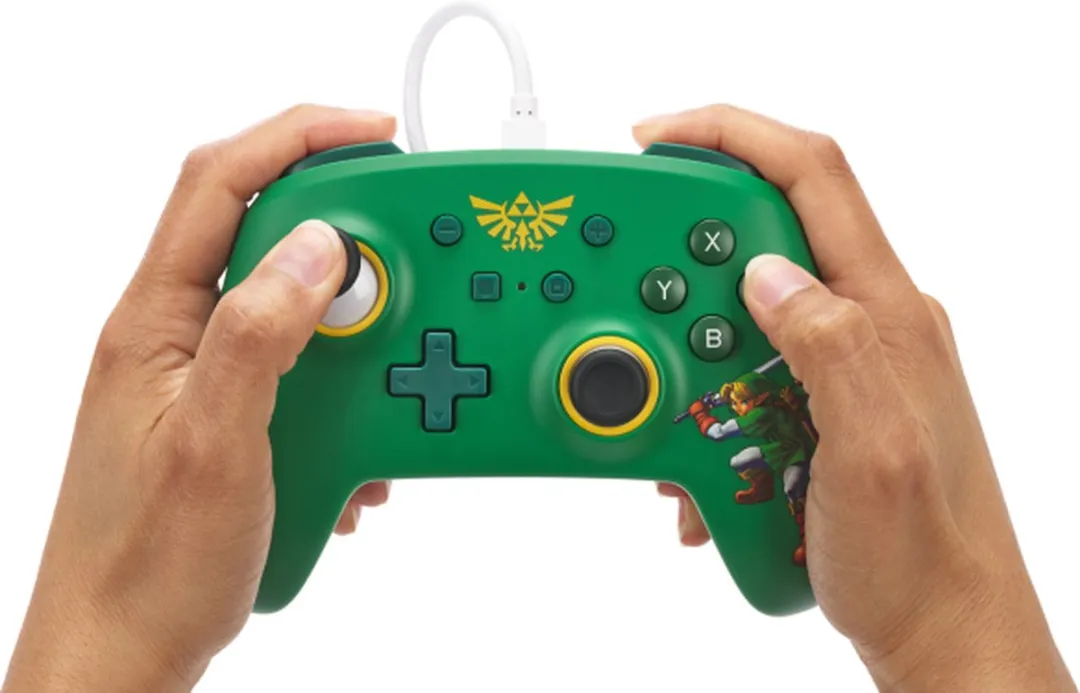 POWERA Hyrule Defender Bedrade Controller NSGP0199-01 - Groen - afbeelding 6 van 6